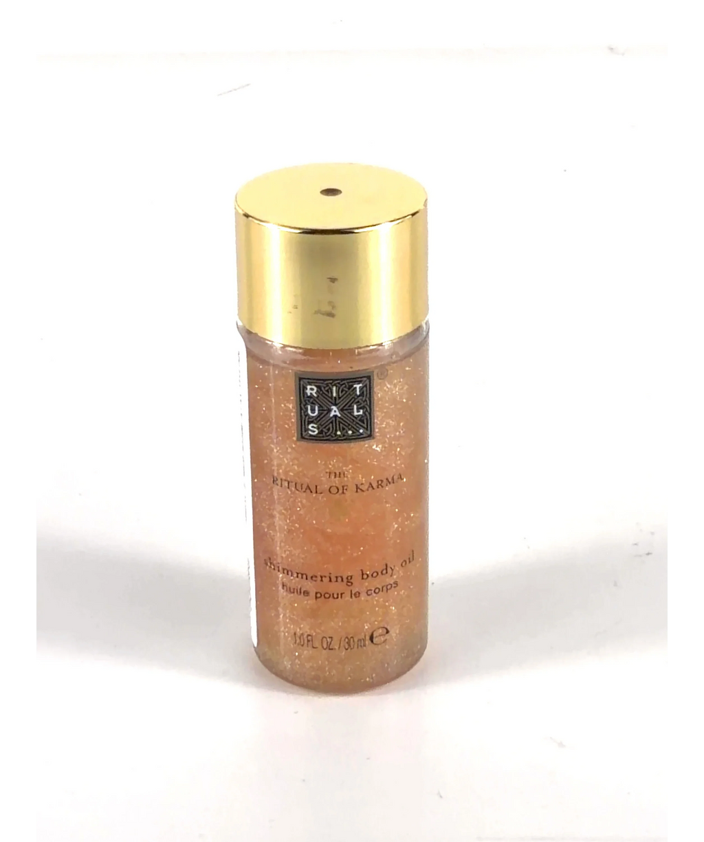 RITUALS The Ritual of Karma Shimmering Body Oil, size 30ml — label