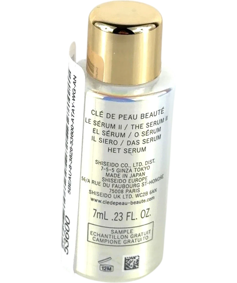 Clé de Peau Beauté Le Sérum / The Serum, size 7ml — back