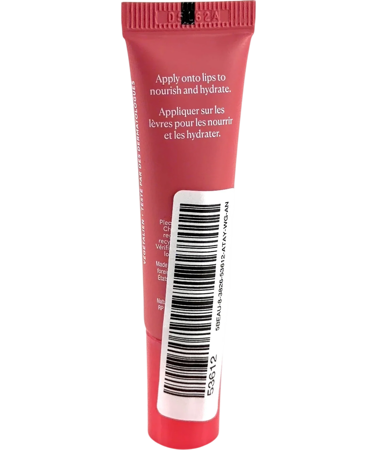 naturium PETAL Phyto-Glow Lip Balm, size 10ml — back