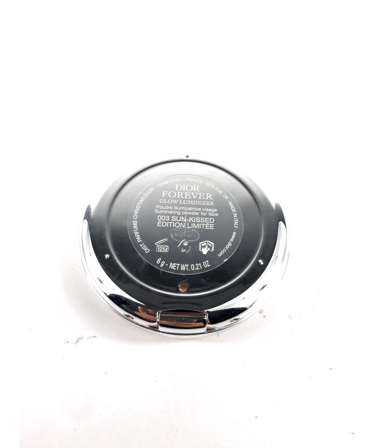 Christian Dior 003 SUN-KISSED ÉDITION LIMITÉE DIOR FOREVER GLOW LUMINIZER, size 6g — care label