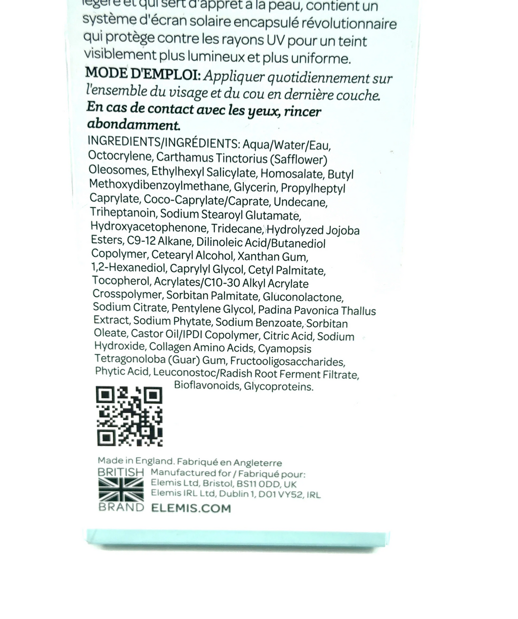 Elemis PRO-COLLAGEN SKIN PROTECTION FLUID SPF 50, size 40ml — fabric detail