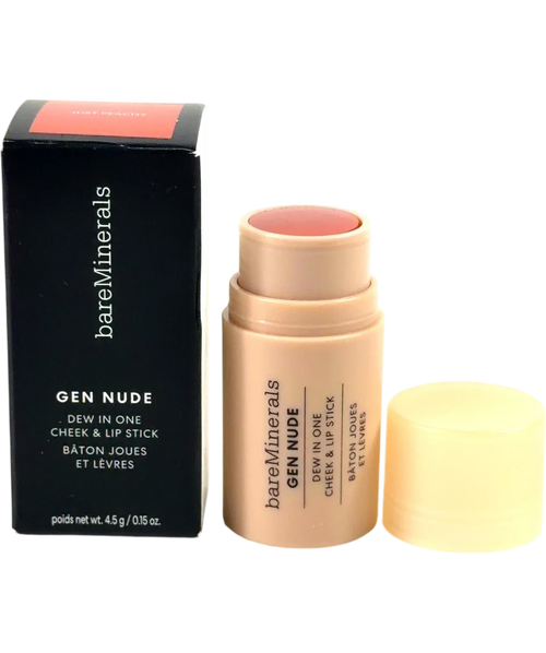 bareMinerals JUST PEACHY GEN NUDE DEW IN ONE, size 4.5g — front