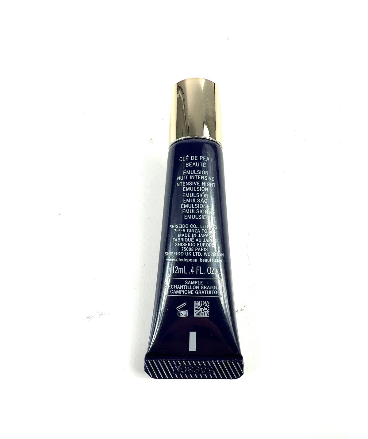 Clé de Peau Beauté Intensive Night Emulsion, size 12ml — care label
