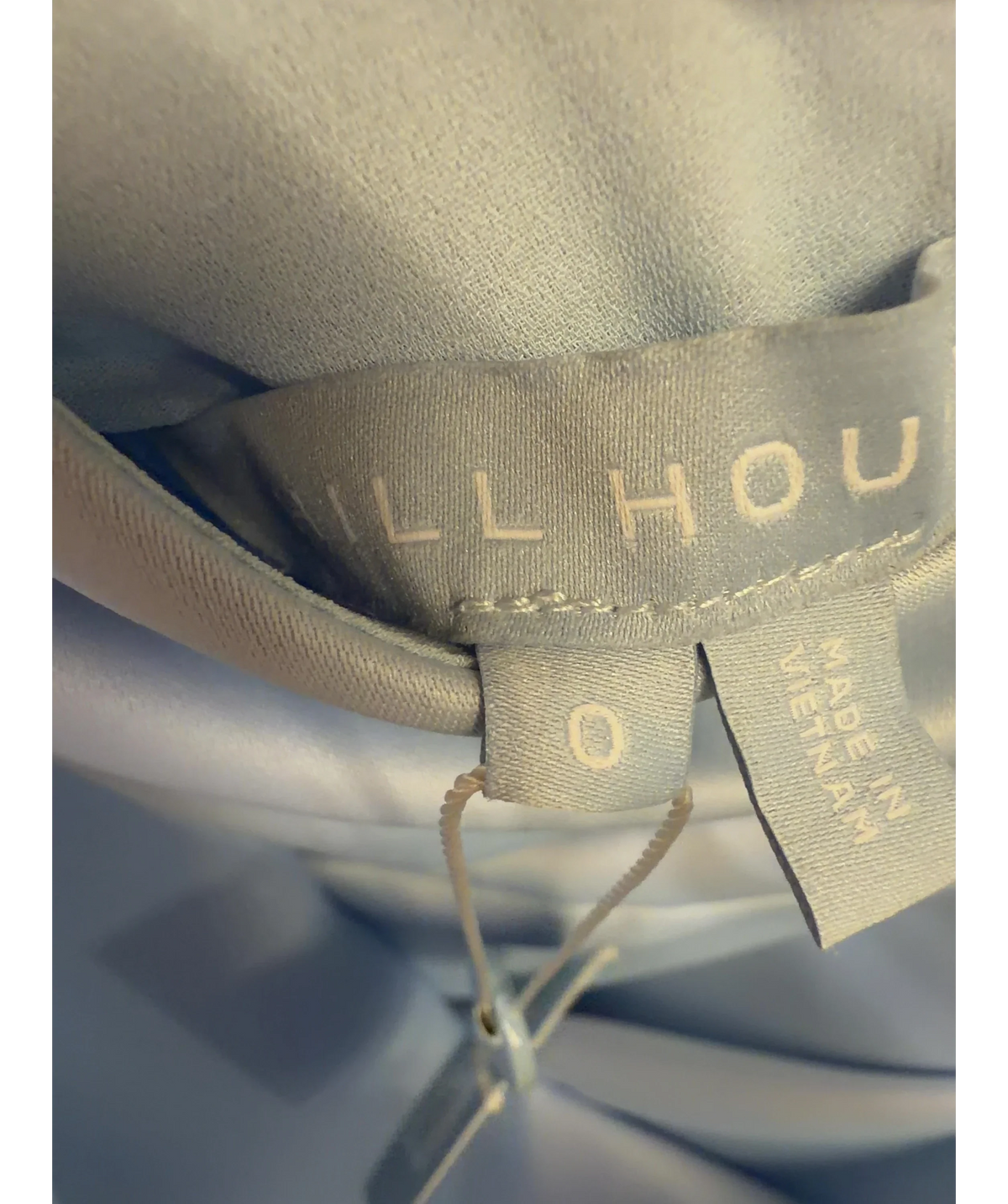 Hill House light blue The Eden Dress, size UK 4 — care label