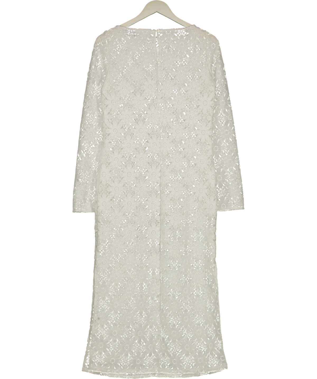 Hill House White The Eliza Dress, size UK XS — back