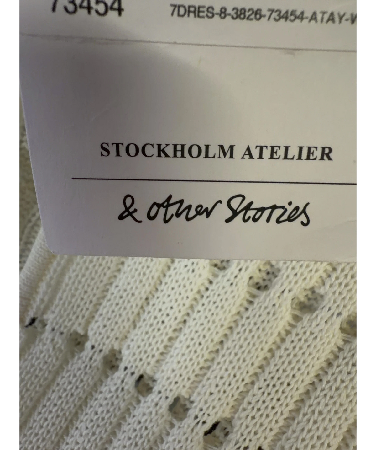 & OTHER STORIES Cream Colour, size UK XS — detail