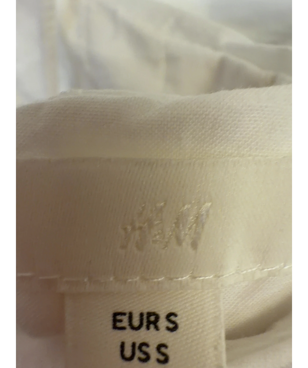 H&M White Colour, size UK S — detail