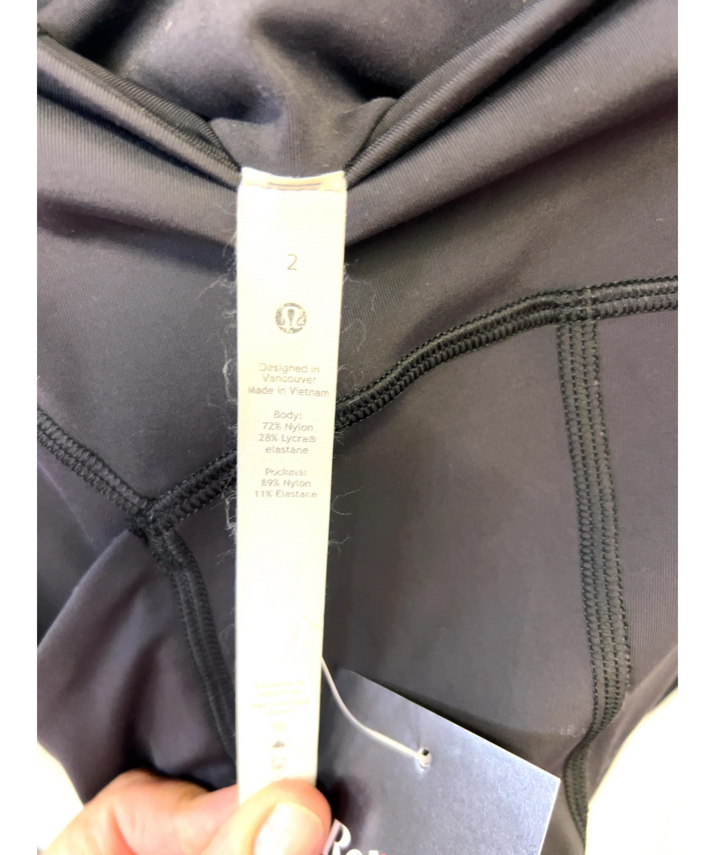 Lululemon dark grey Colour, size UK 6 — label