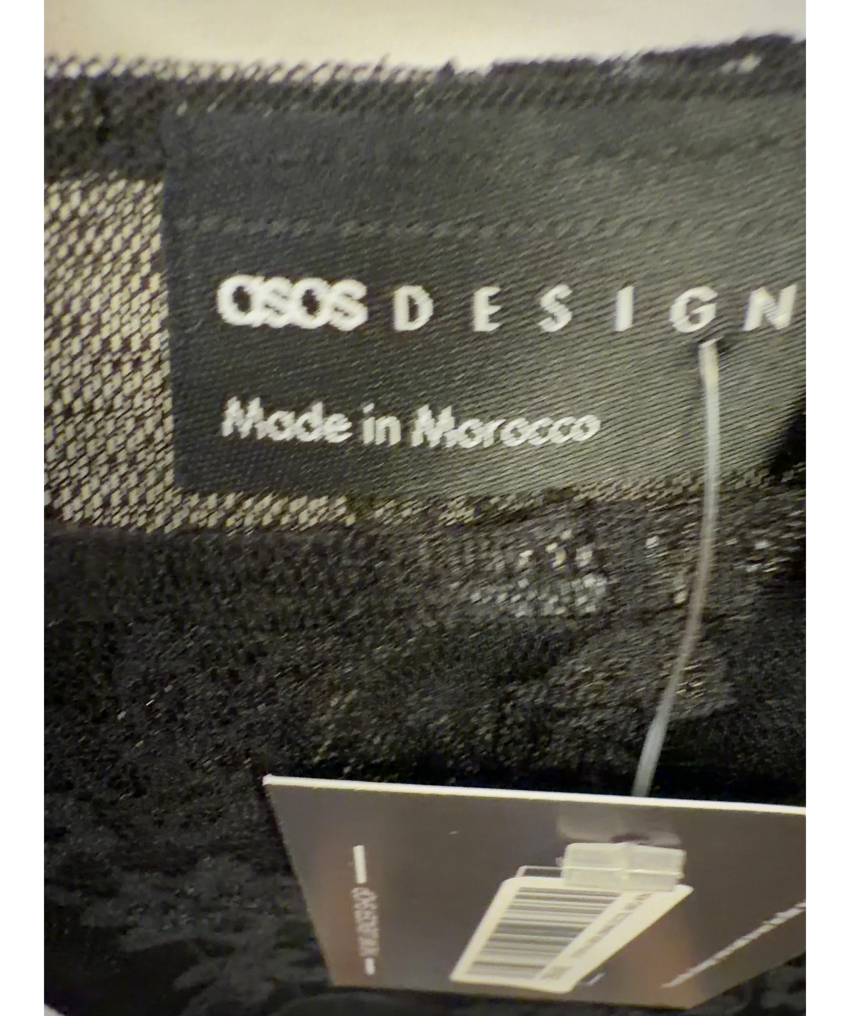 ASOS Black Colour, size UK M — detail