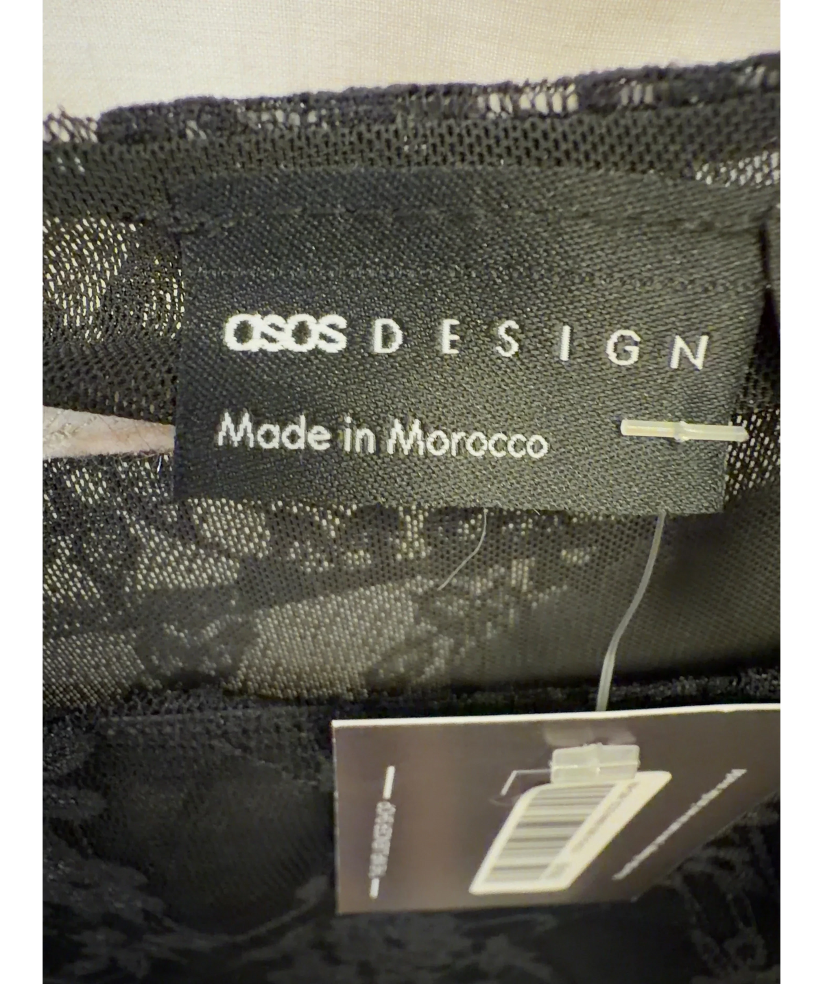 ASOS Black Colour, size UK S — detail