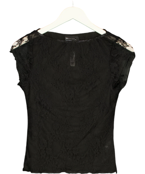 Asos Black Lace Top UK S