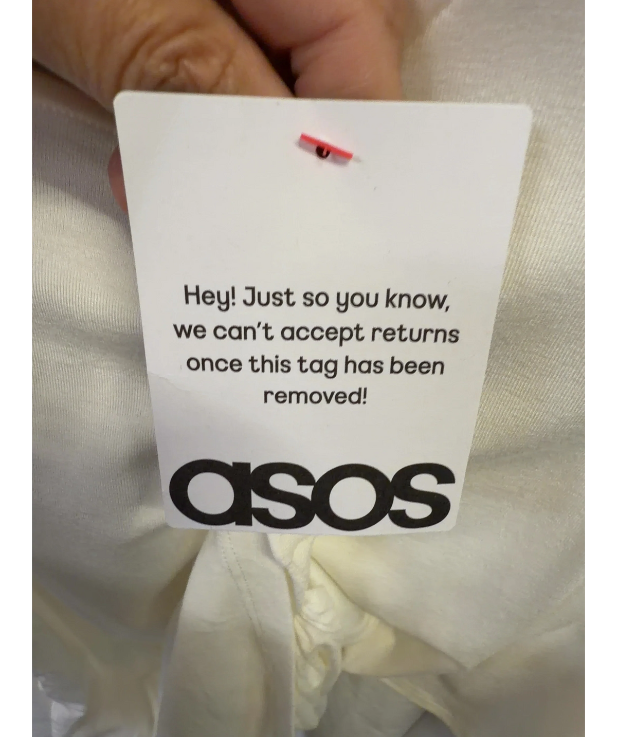 ASOS White Colour, size UK S — detail