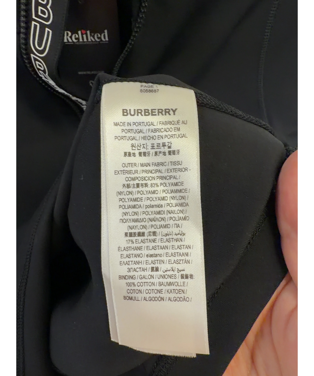Burberry Black Colour, size UK S — label