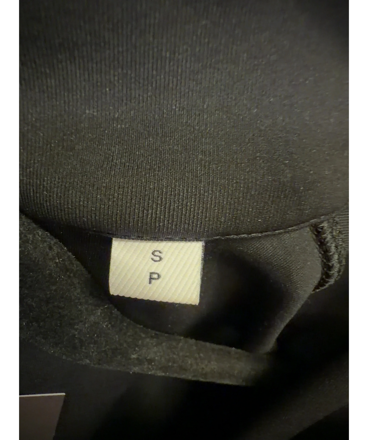 Burberry Black Colour, size UK S — care label