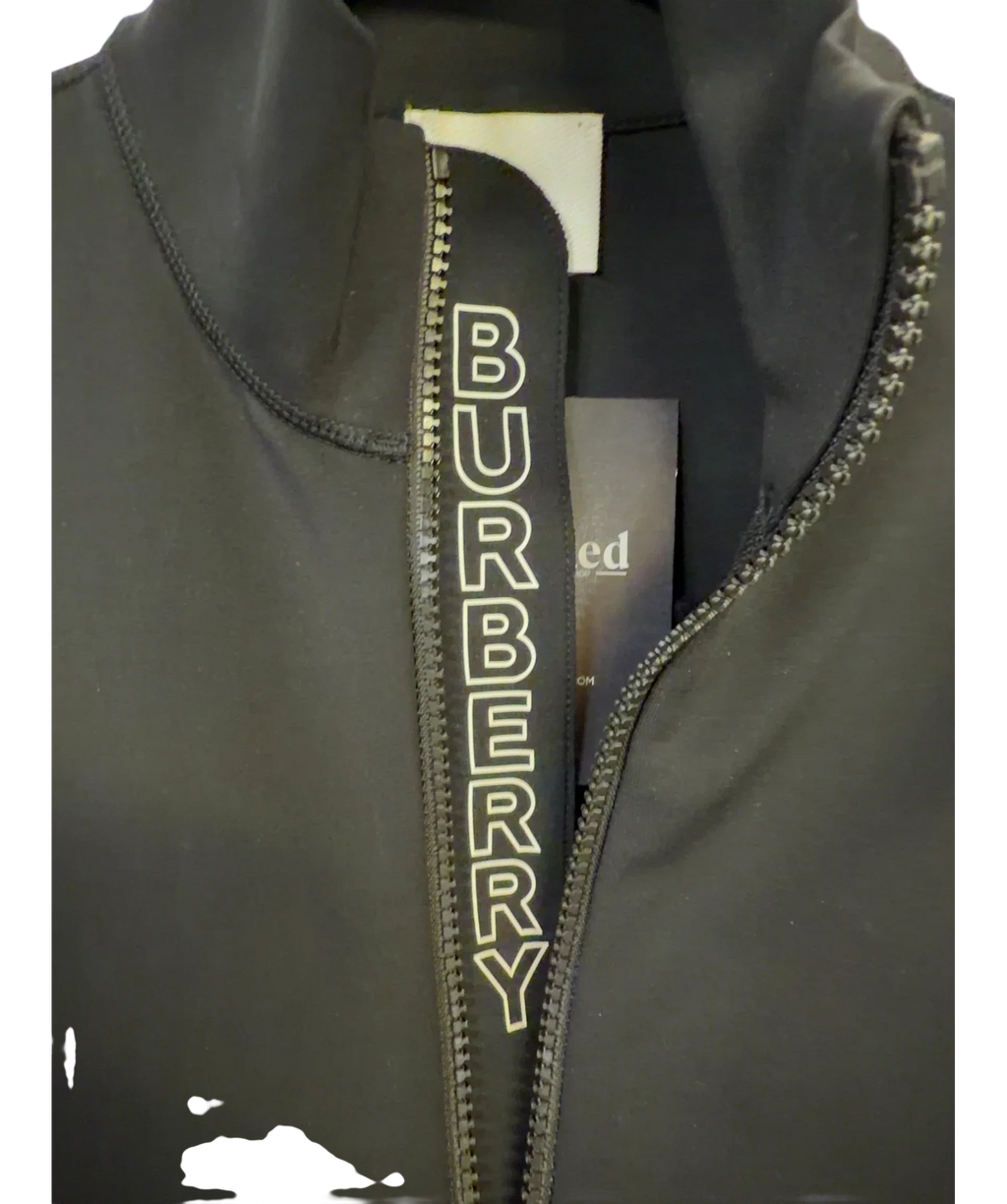 Burberry Black Colour, size UK S — fabric detail