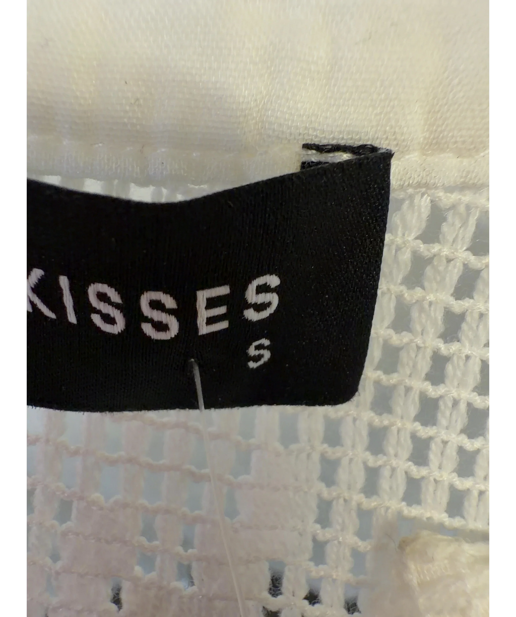 Noughts & Kisses White Colour, size UK S — care label