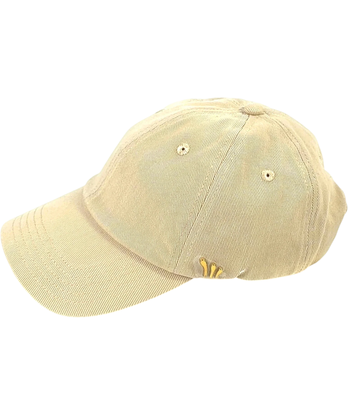 CHORD X MANOLO BLAHNIK Beige Beige Baseball Cap — front