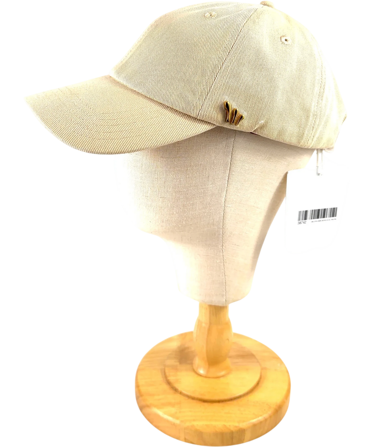 CHORD X MANOLO BLAHNIK Beige Beige Baseball Cap — back