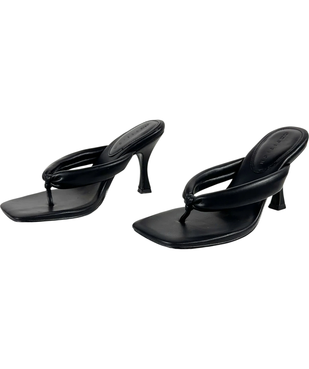 ASOS Black Colour, size UK 4 EU 37 👠 — label