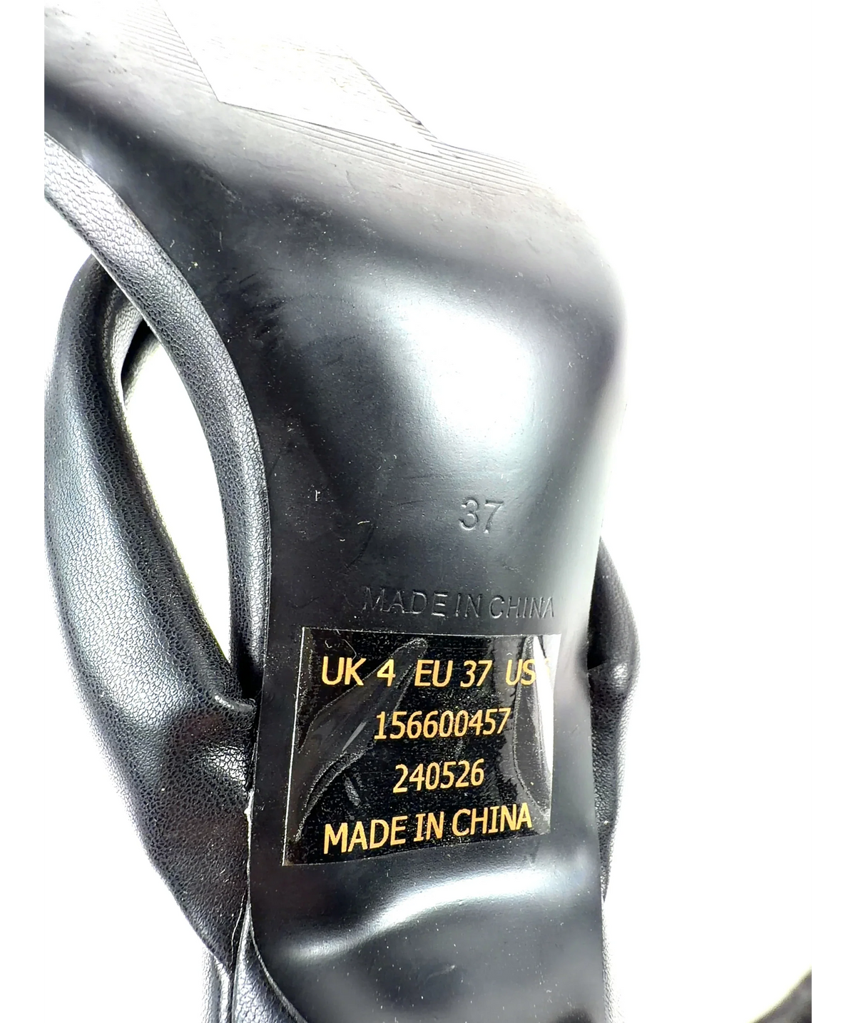 ASOS Black Colour, size UK 4 EU 37 👠 — additional view