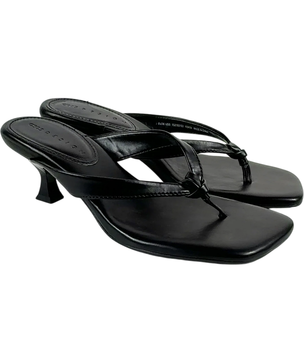 ASOS Black Colour, size UK 3 EU 36 👠 — front