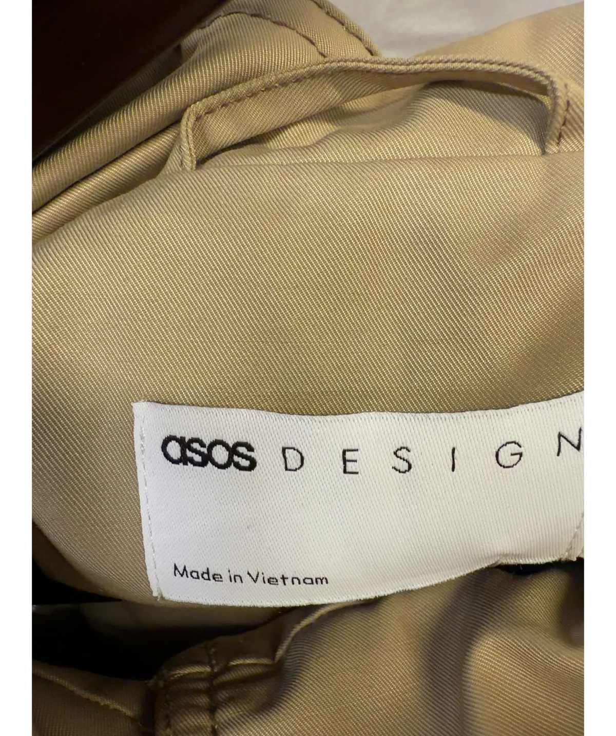 ASOS Beige Colour, size UK S — detail