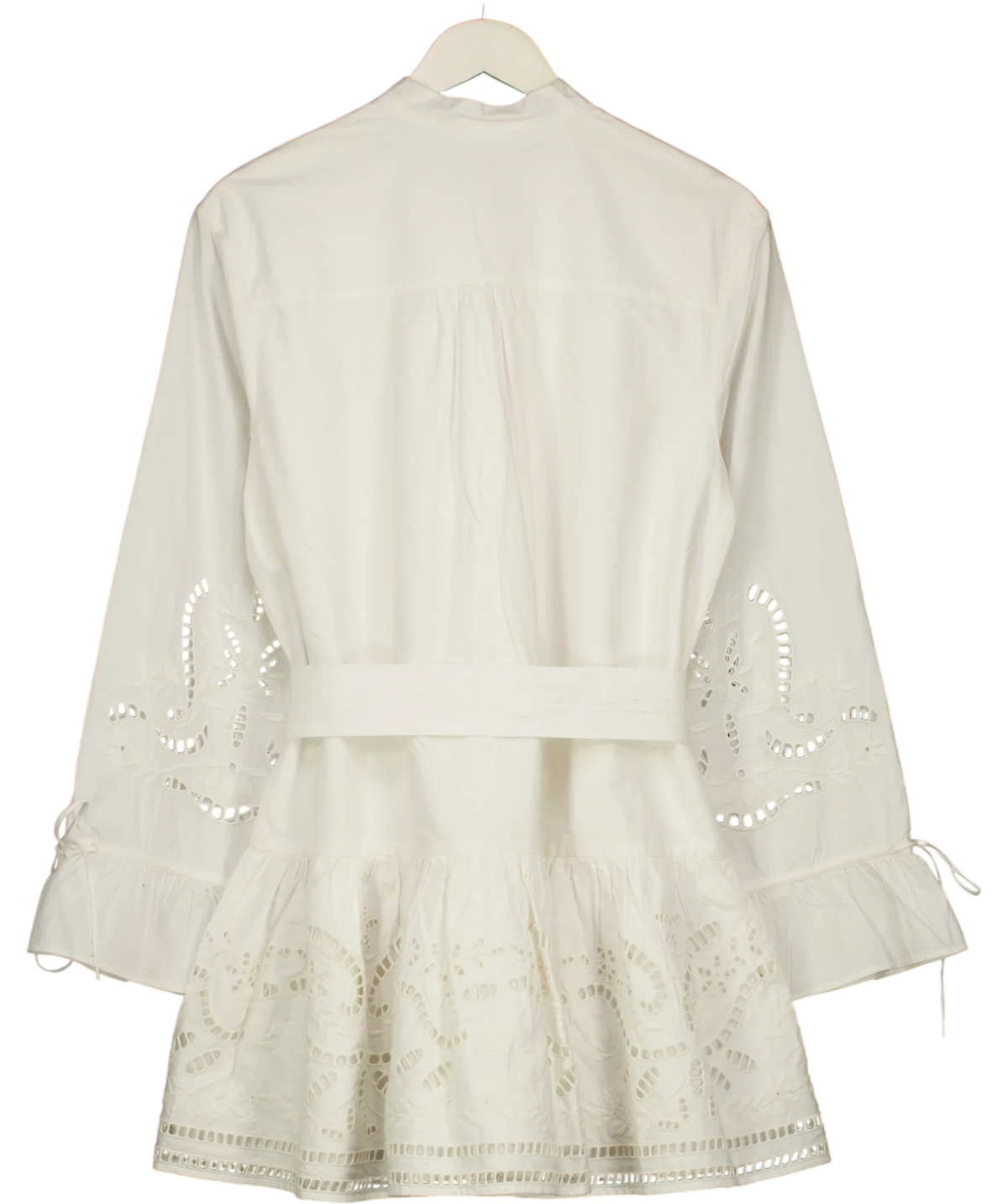 SÉZANE Cream Odette Dress, size UK 8 — back