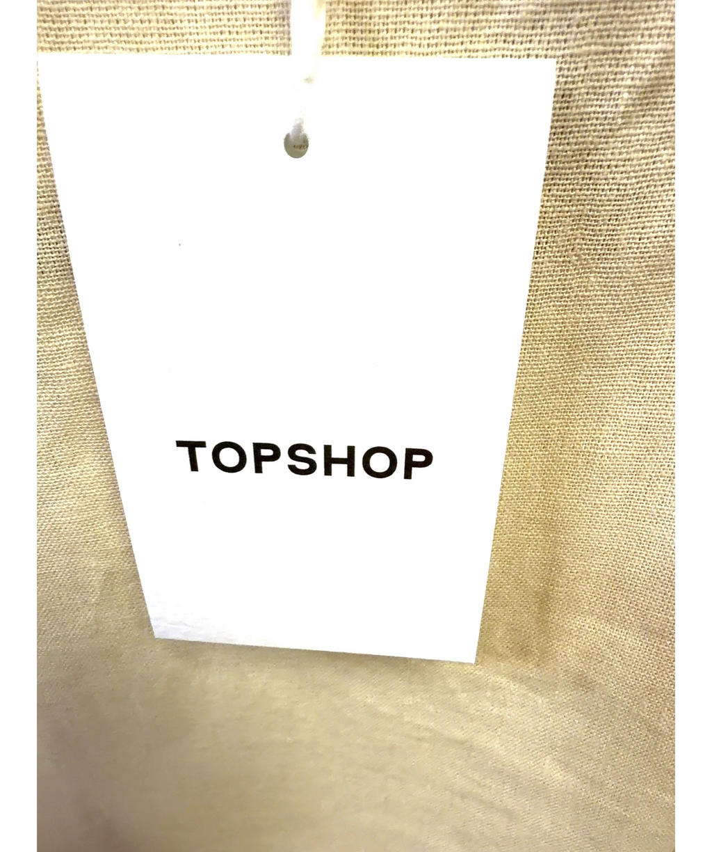 TOPSHOP Beige Colour, size UK 8 — detail