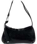TOPSHOP Black Jaye small shoulder bag — front