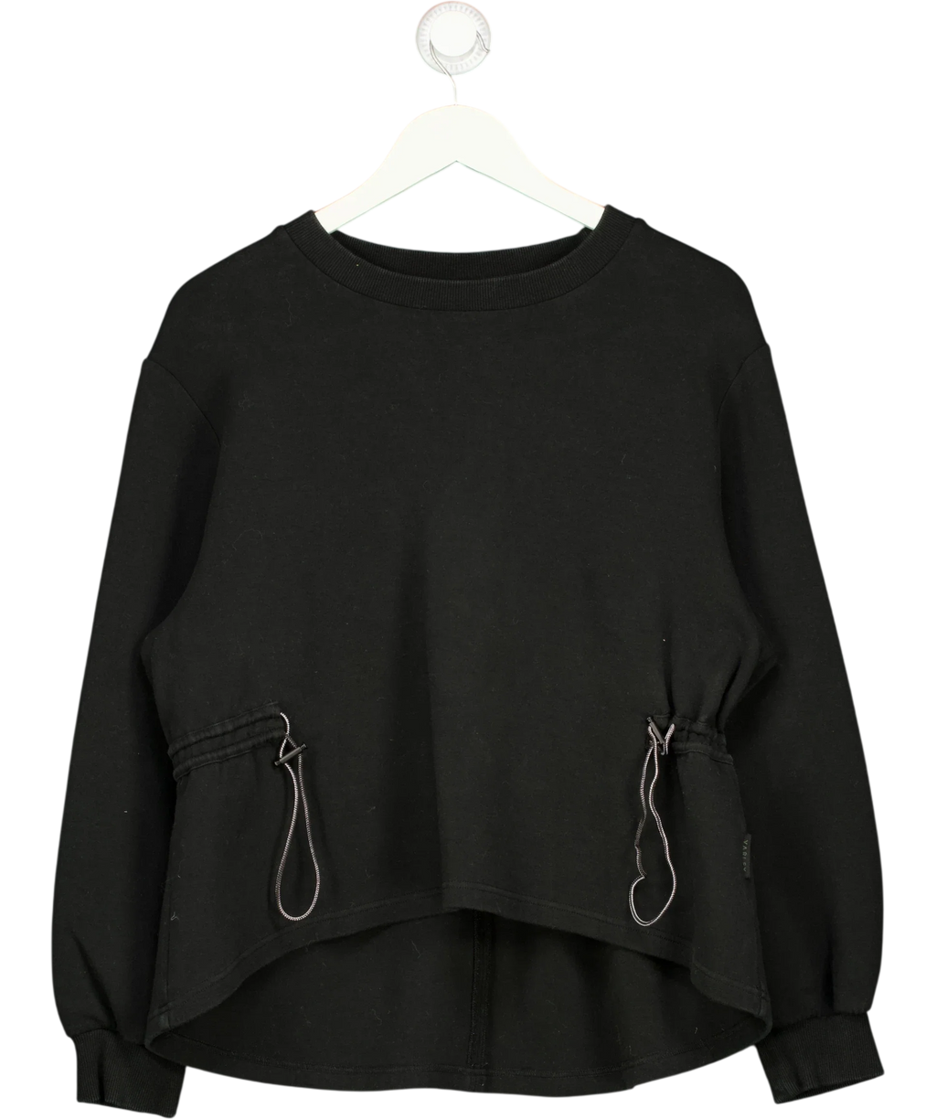 Varley Black Bella Sweatshirt, size UK M — front