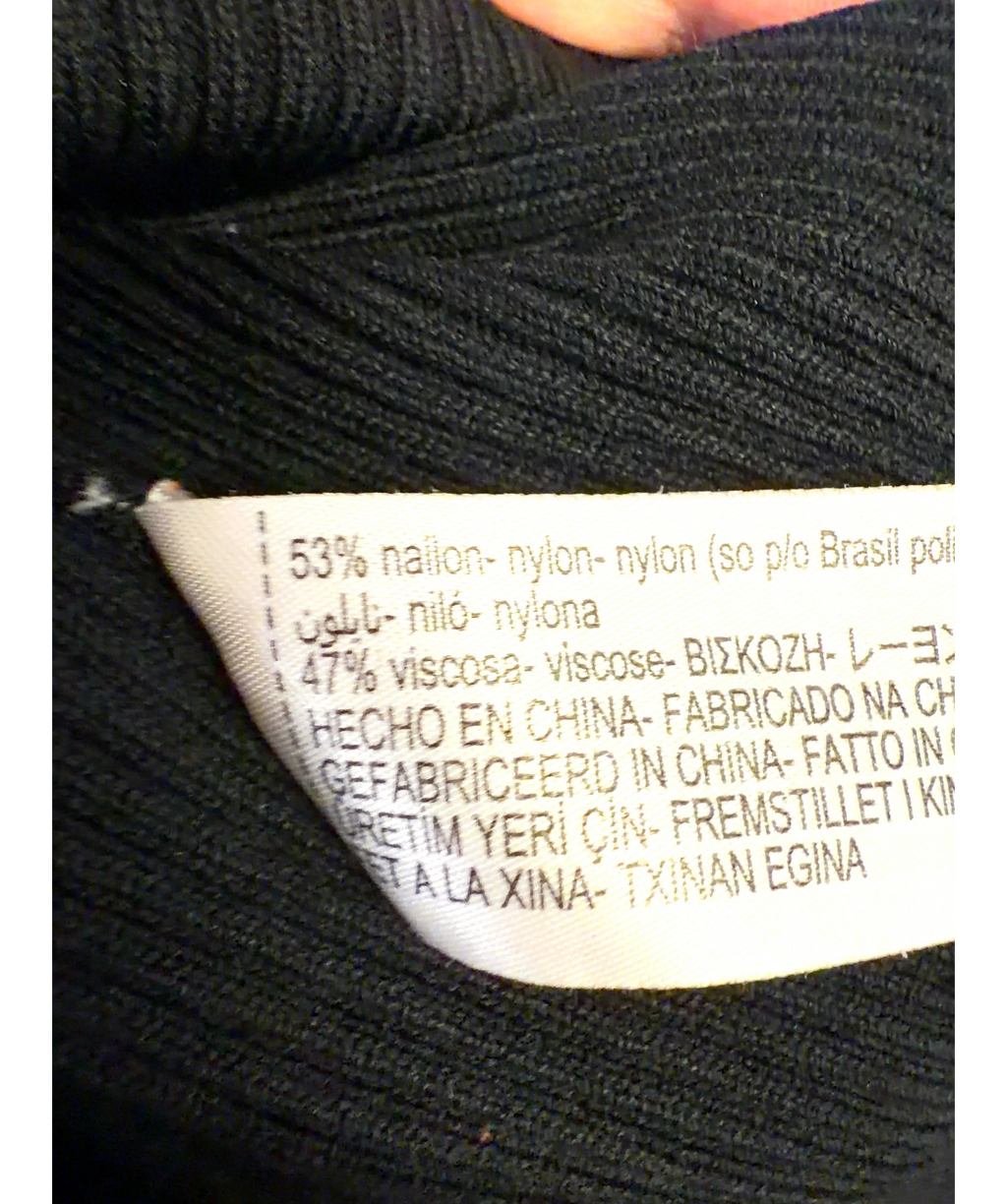 ZARA Black Colour, size UK S — label
