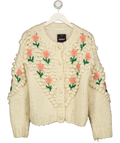 Vita Grace Cream Cream Cardigan — front