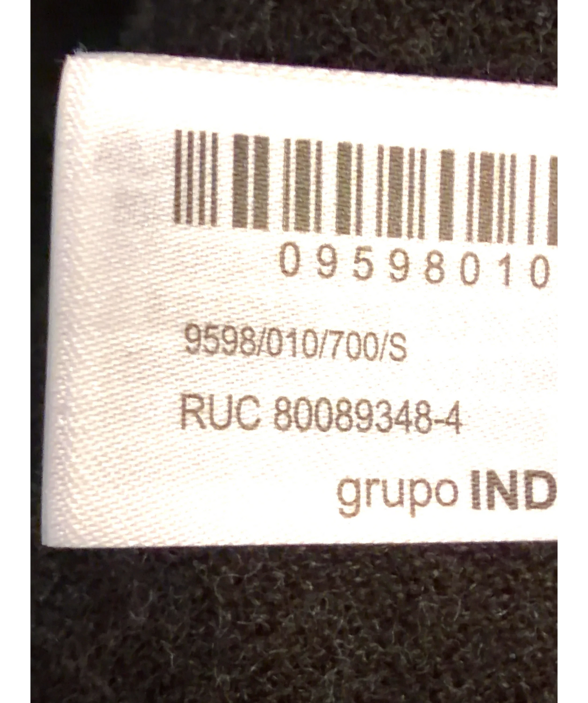 ZARA Brown Colour, size UK S — label