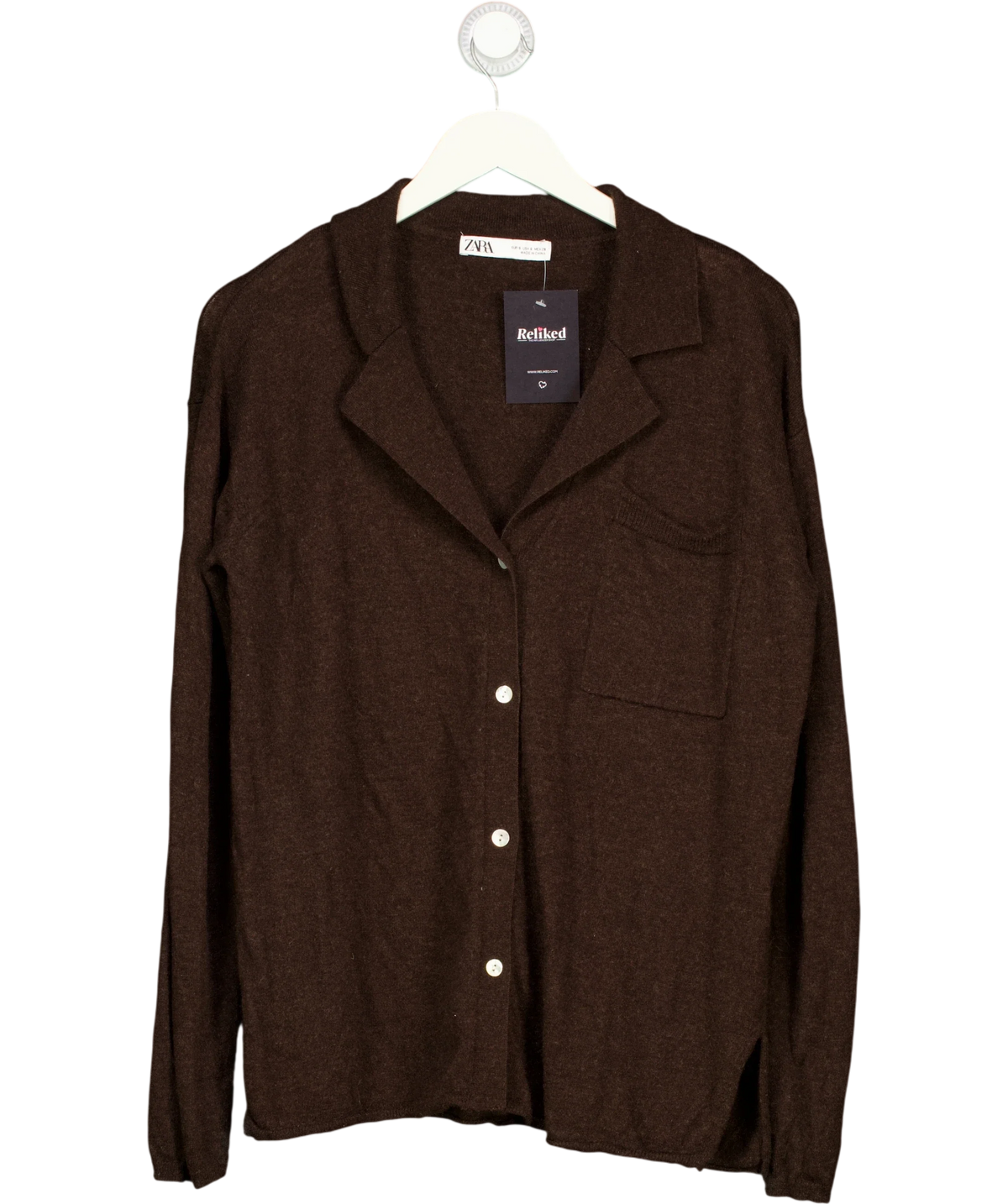 ZARA Brown Colour, size UK S — front
