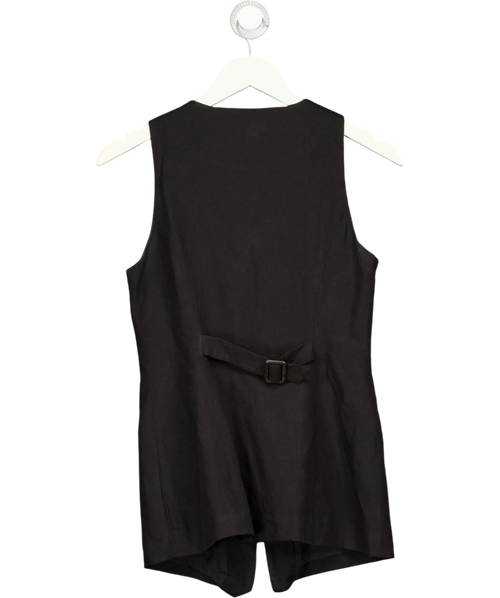 Aligne Black Leo Waistcoat, size UK 8 — back