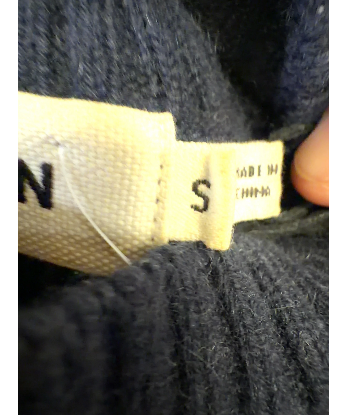 Cefinn navy JEMIMA, size UK S — care label