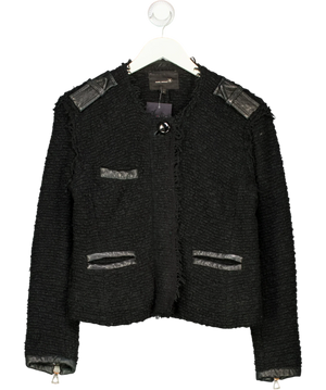 Isabel Marant Black Fringe Jacket UK S