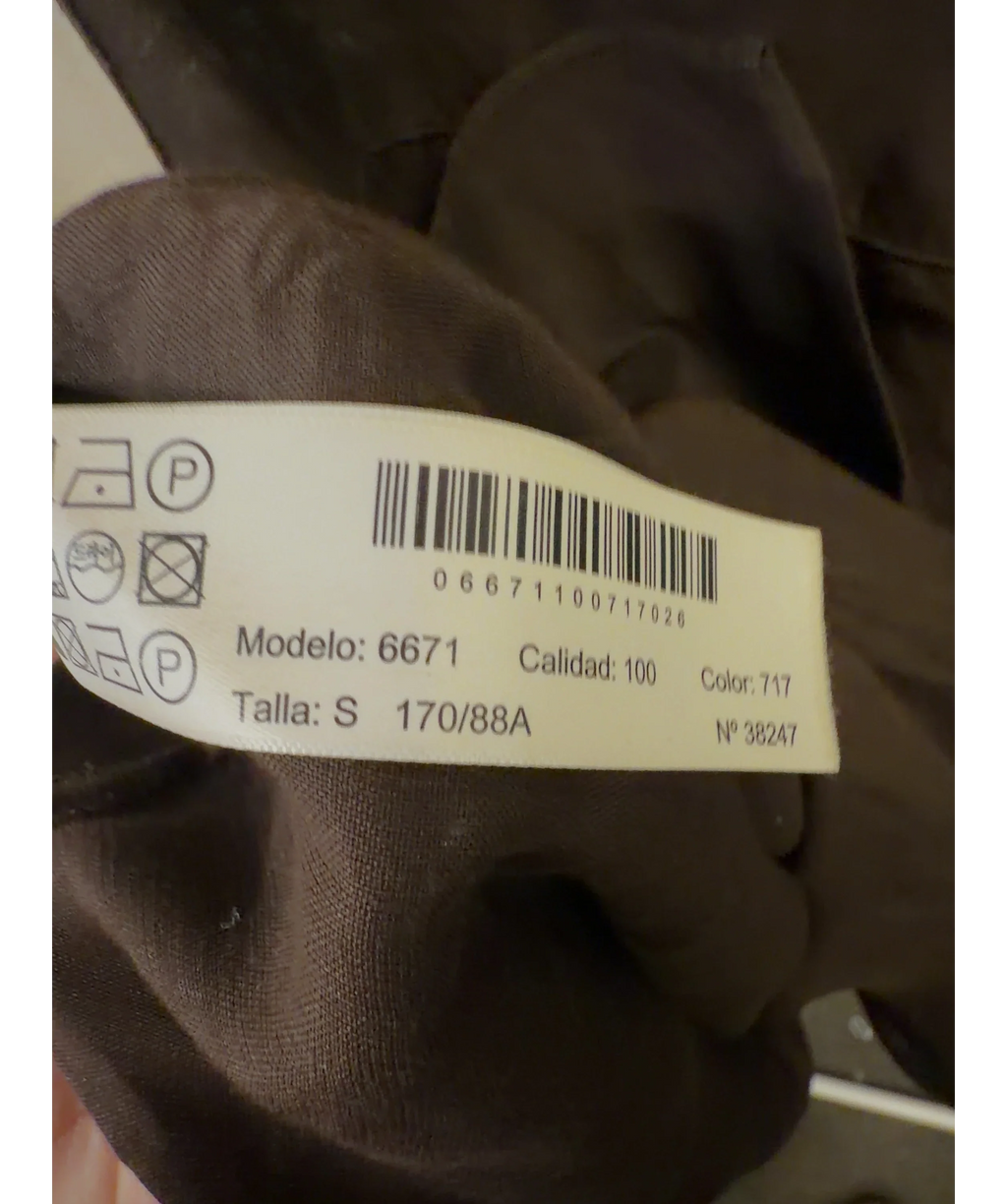 Massimo Dutti Brown Colour, size UK S — label