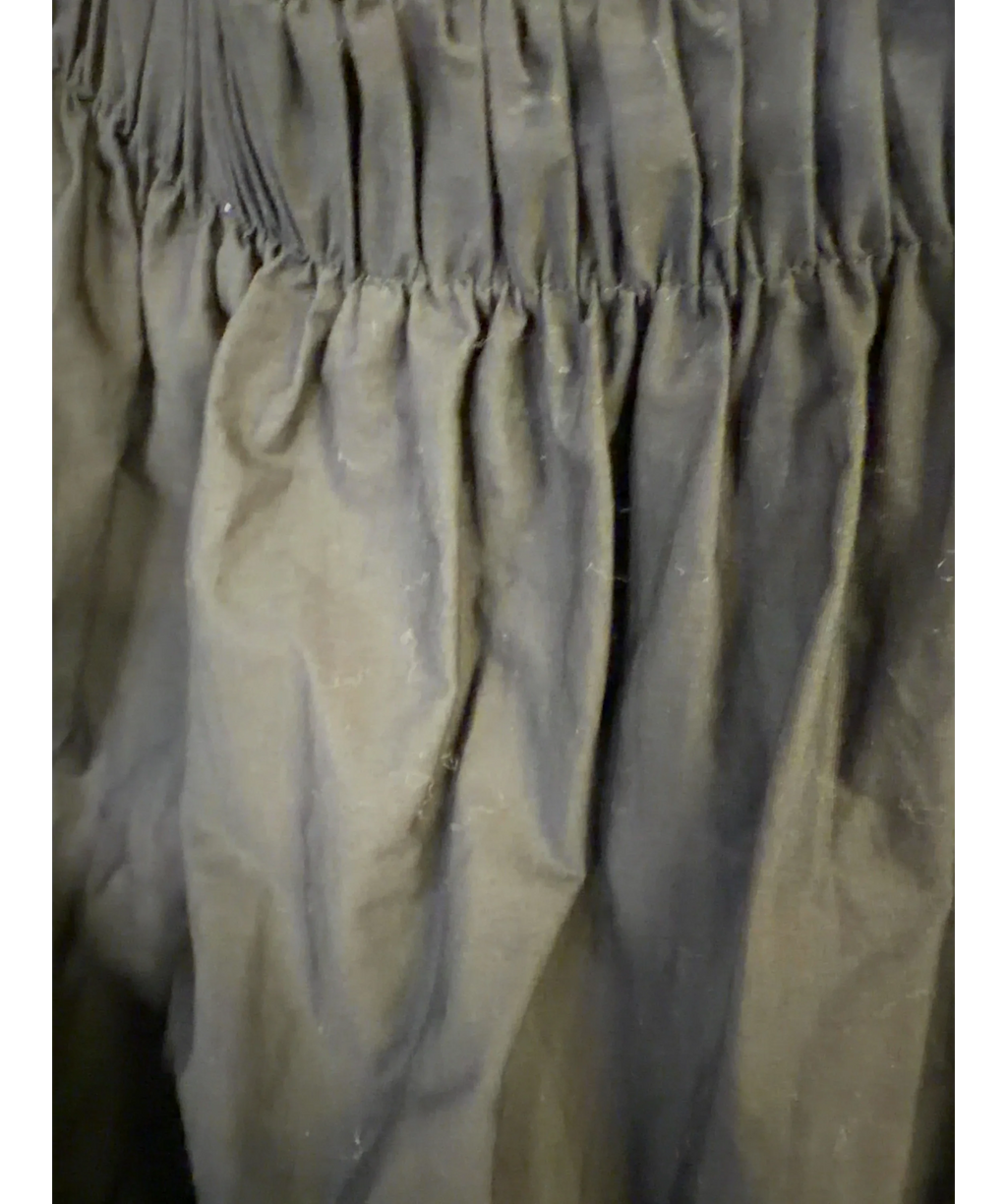 ZARA Black Long Tiered Dress, size UK S — label