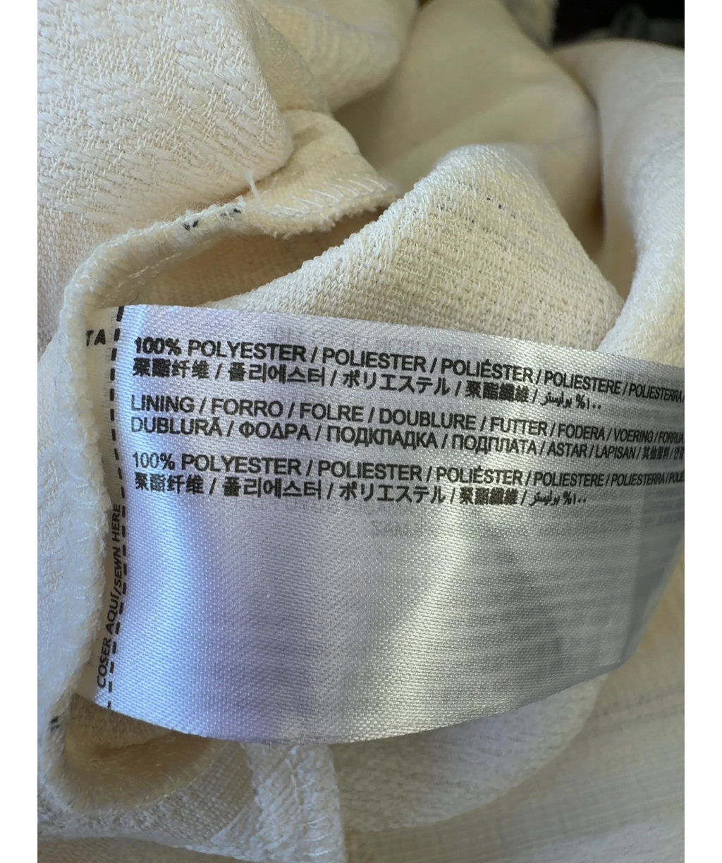 MNG Cream Colour, size UK M — label
