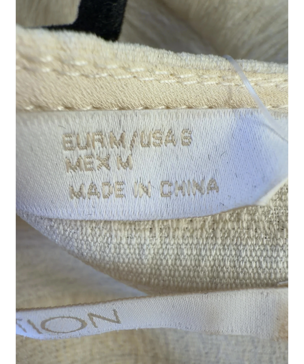 MNG Cream Colour, size UK M — care label