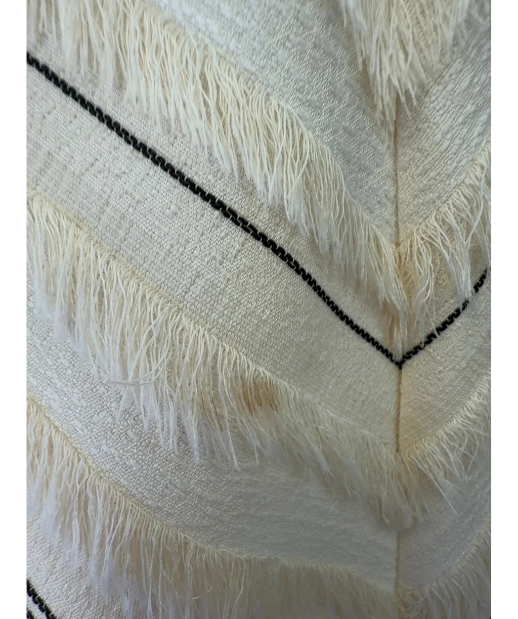 MNG Cream Colour, size UK M — fabric detail