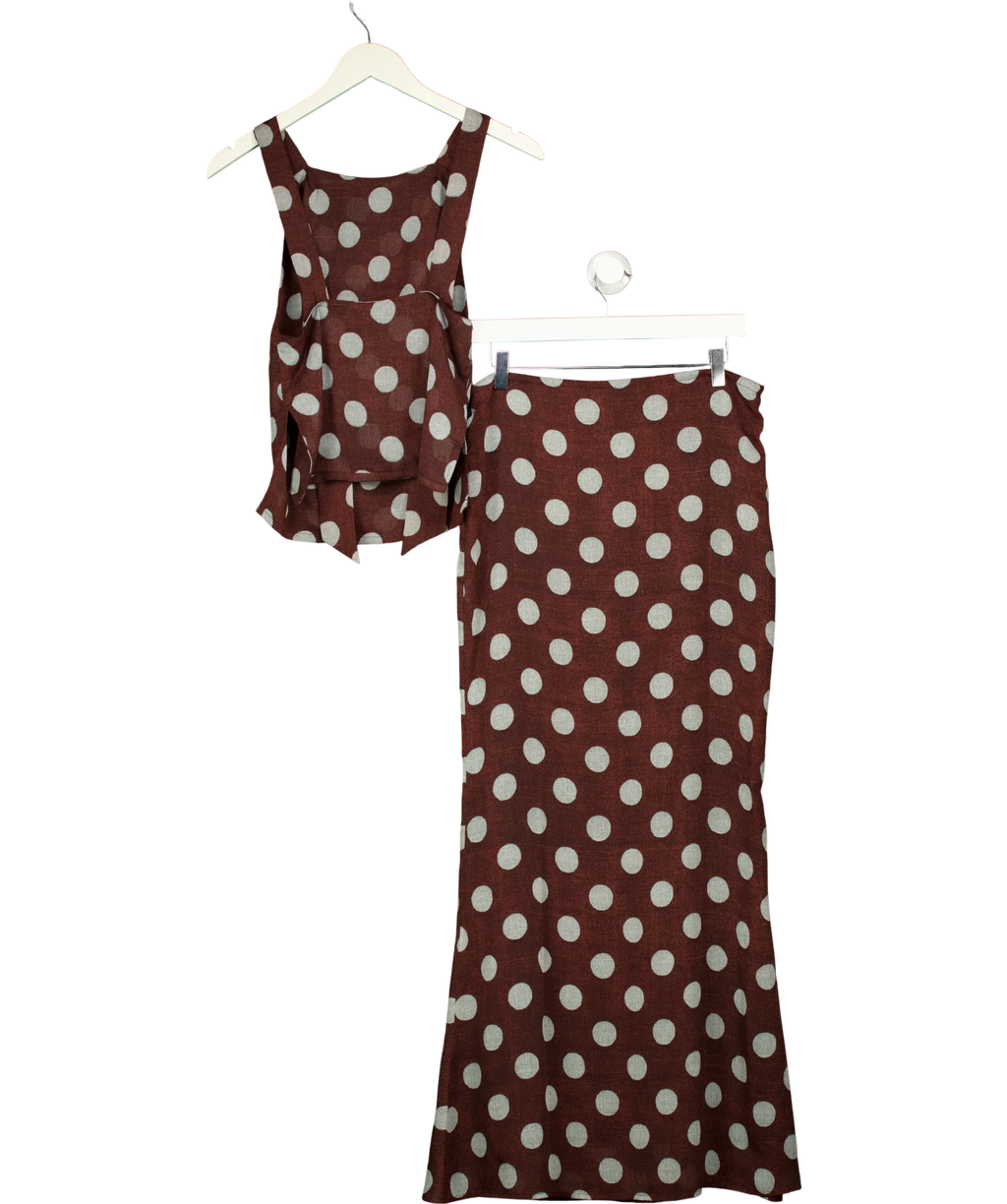 one mile Brown Colour, size UK XS — back