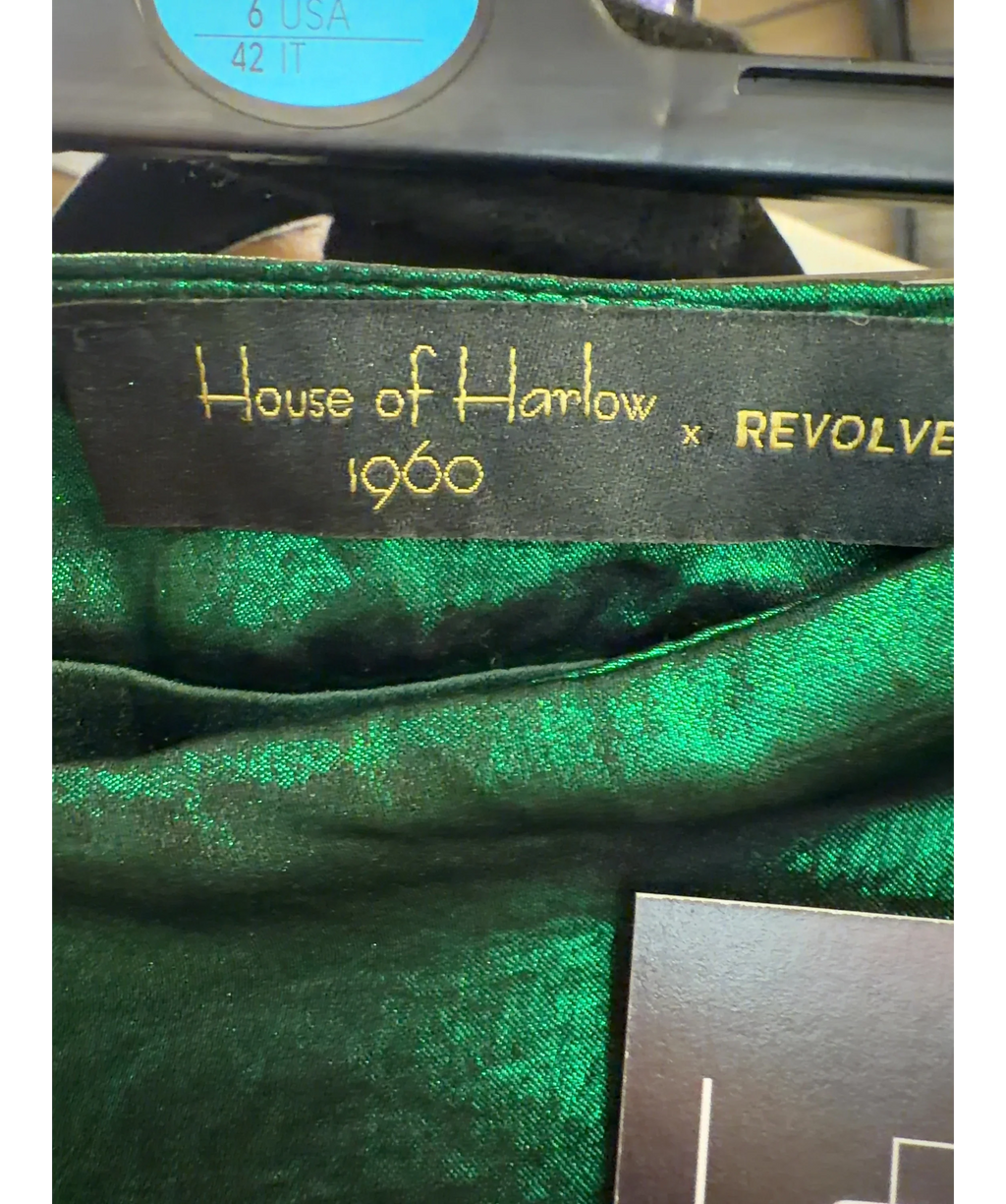 House of Harlow 1960 Green Colour, size UK L — detail