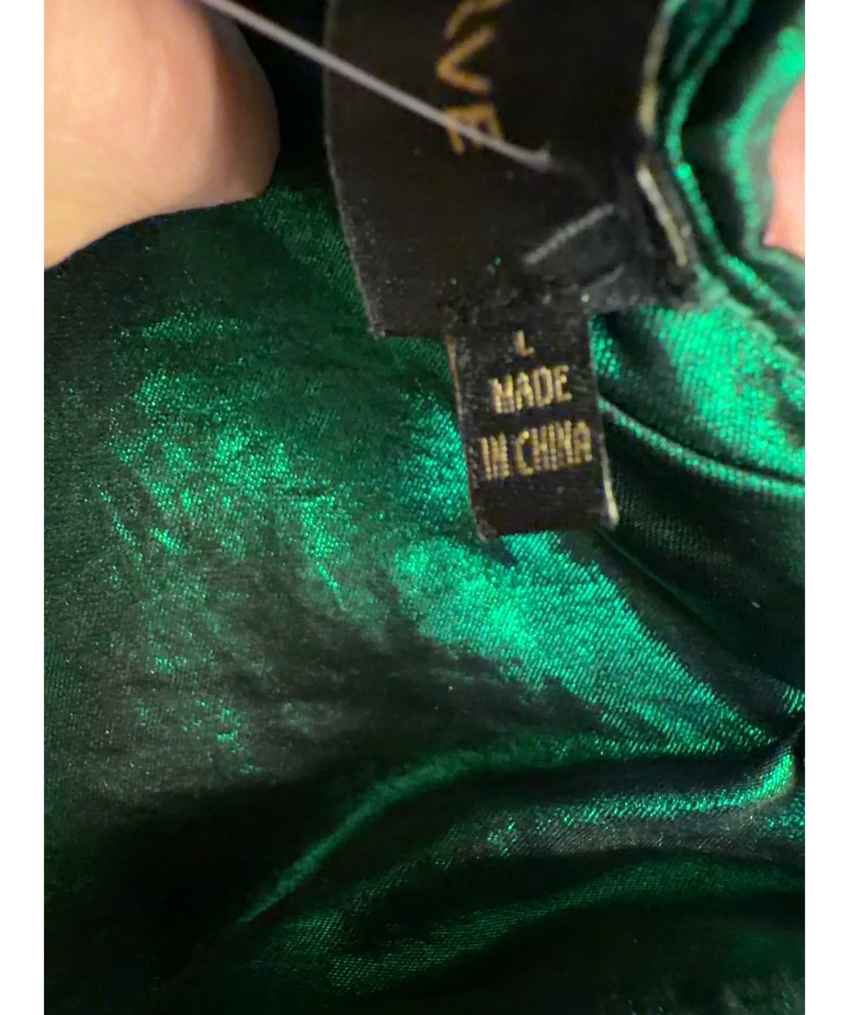 House of Harlow 1960 Green Colour, size UK L — care label
