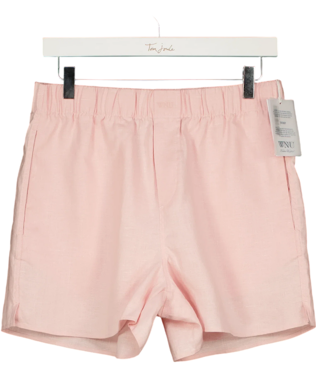 With Nothing Underneath Pink The Boxer, size UK 10 — front