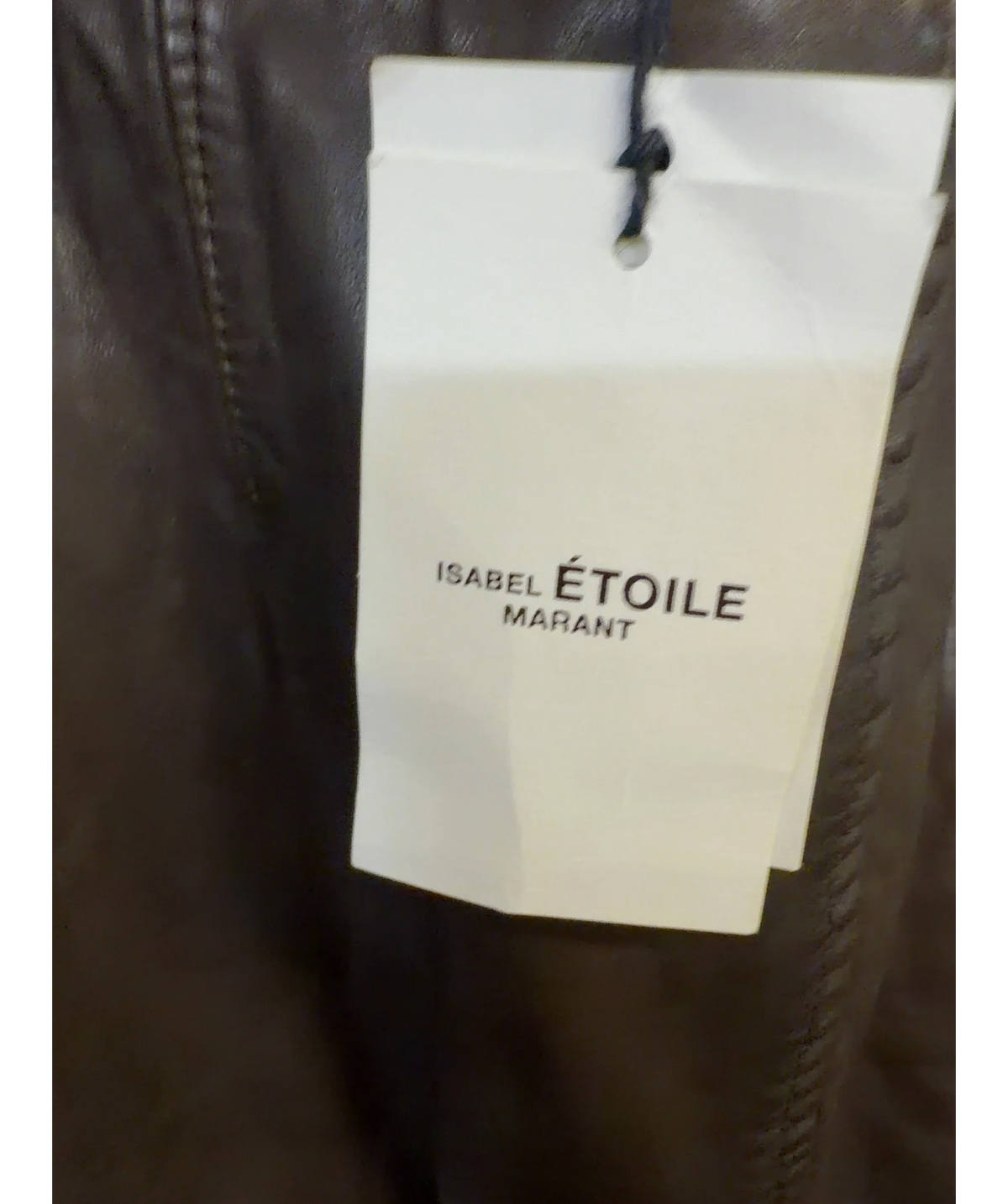 Isabel Marant Brown JUPE BERTILLE, size UK 12 — detail