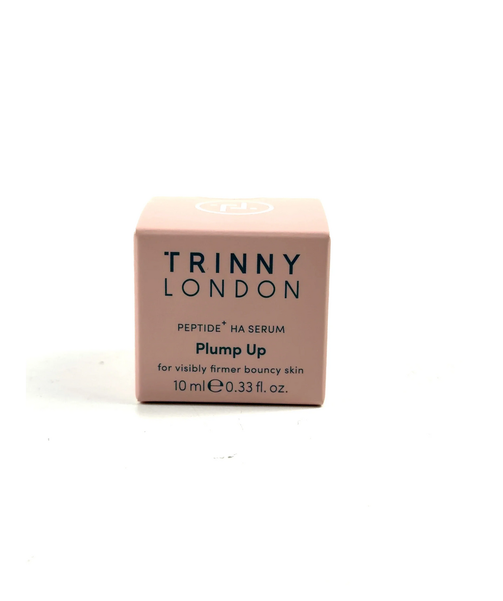 Trinny London Plump Up Peptide+ HA Serum, size 10ml — label