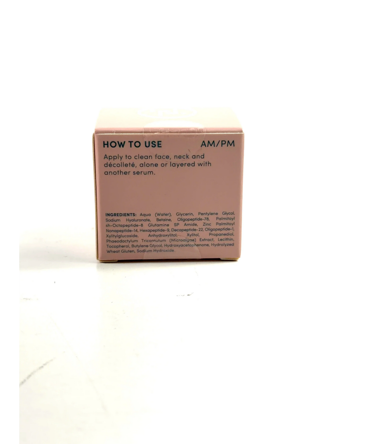 Trinny London Plump Up Peptide+ HA Serum, size 10ml — fabric detail