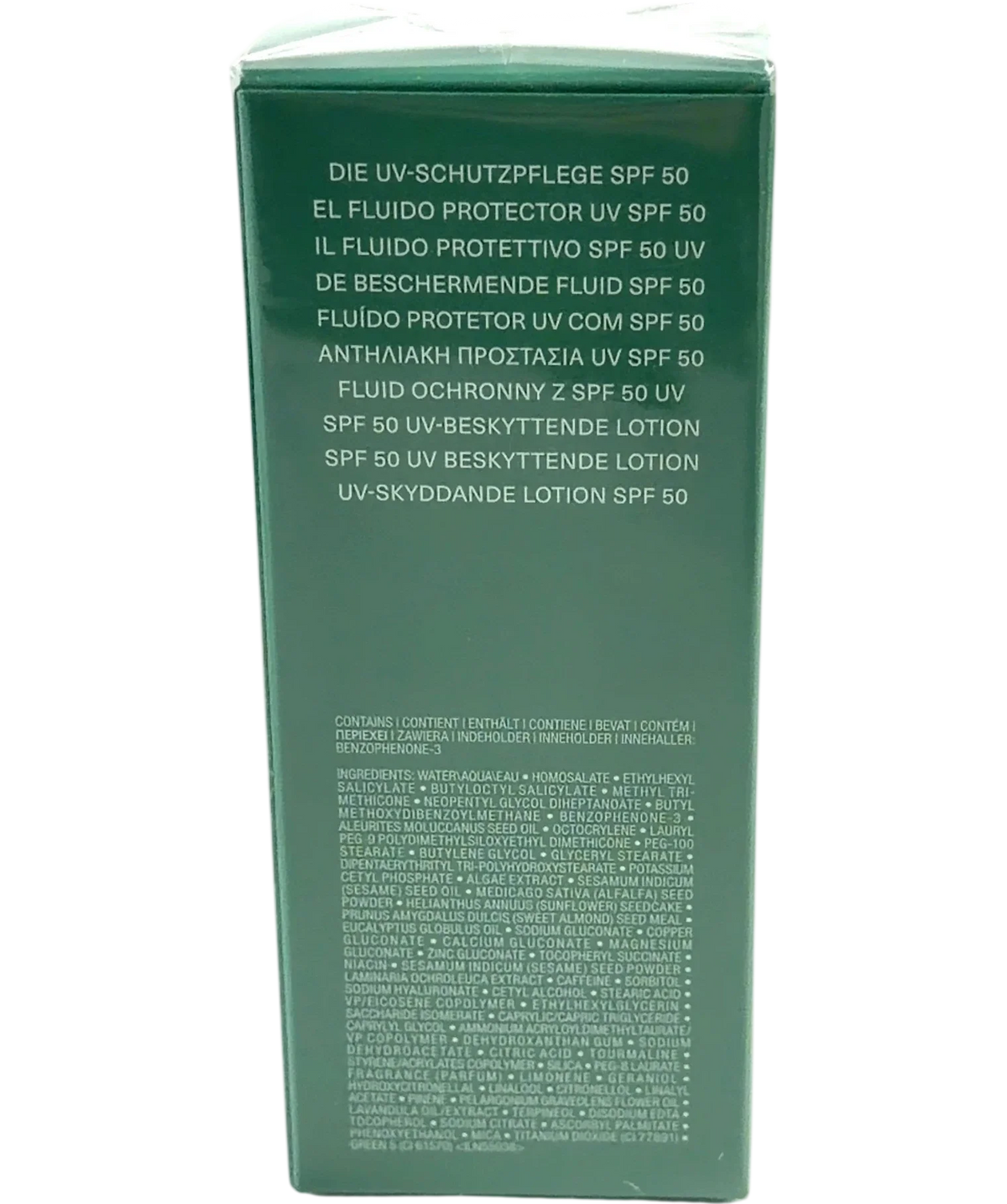 La Mer The SPF 50 UV Protecting Fluid, size 50ml — back